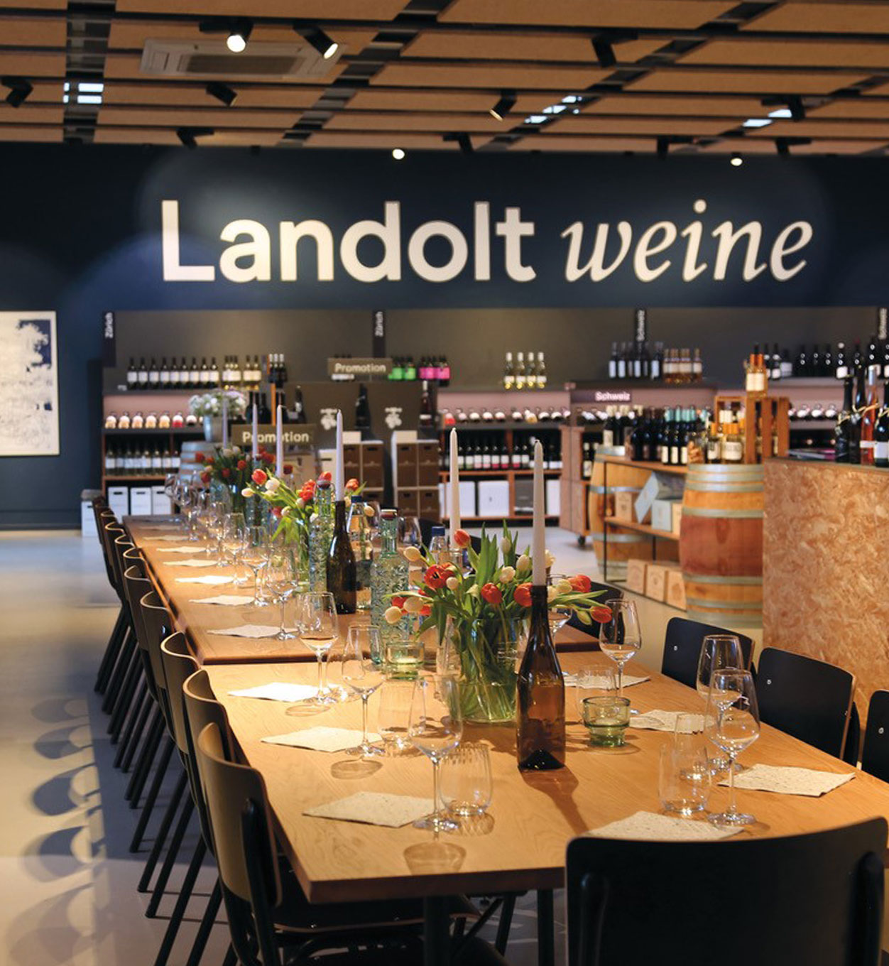 Landolt Vinothek als Eventlocation