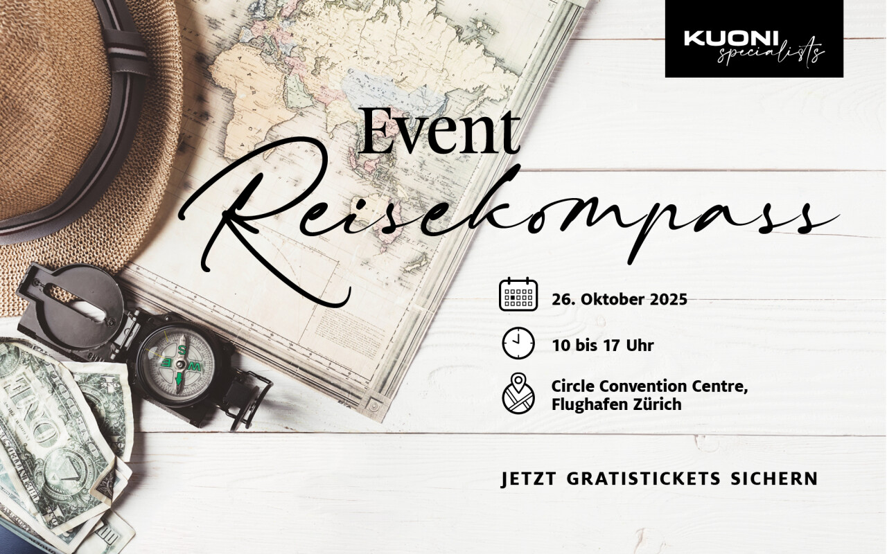 Reisekompass Event mit Kuoni Landolt Weine - Reisekompass Kuoni